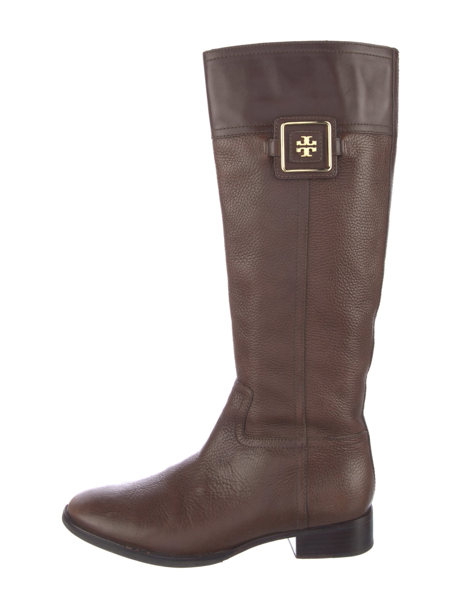 Tory Burch Leather Riding Boots