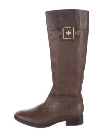 Tory Burch Leather Riding Boots