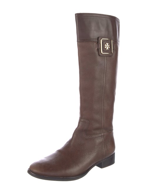 Tory Burch Leather Riding Boots