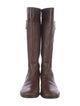 Tory Burch Leather Riding Boots