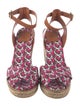 Tory Burch Leather Printed Espadrilles