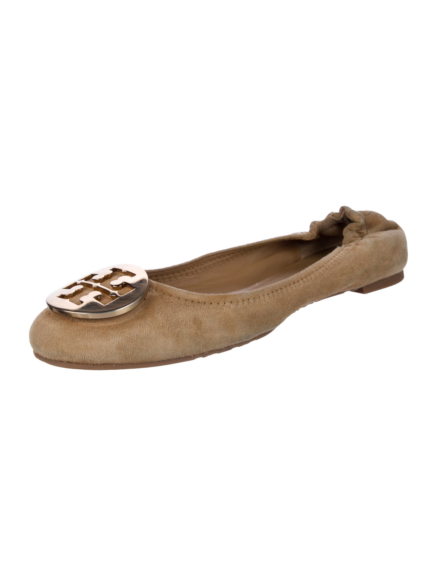 Tory Burch Suede Ballet Flats