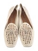 Tory Burch Leather Bow Accents Loafers