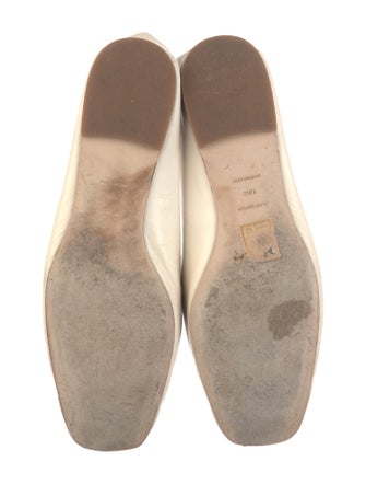 Tory Burch Leather Bow Accents Loafers