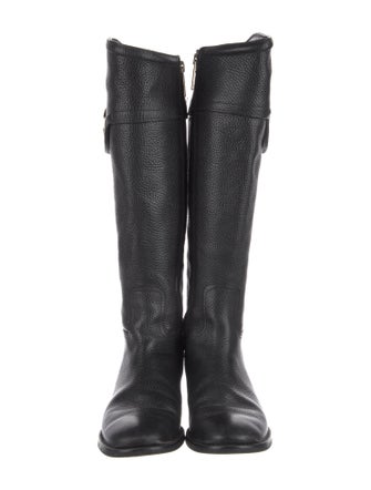 Tory Burch Leather Riding Boots