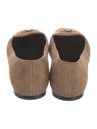 Tory Burch Suede Loafers