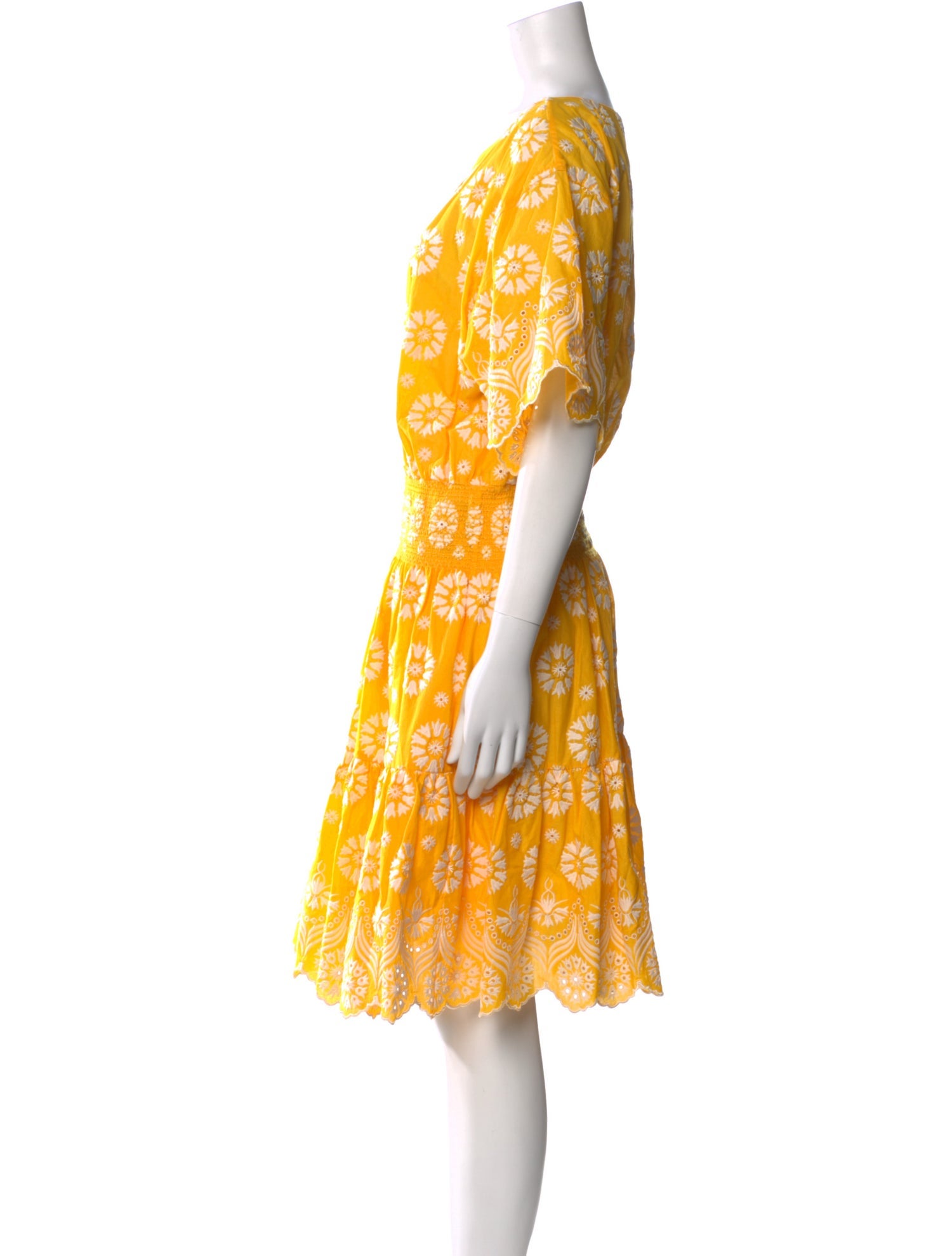 Tory Burch Floral Print Knee-Length Dress