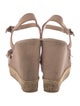 Tory Burch Canvas Bow Accents Espadrilles
