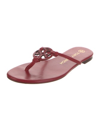 Tory Burch Leather Slides