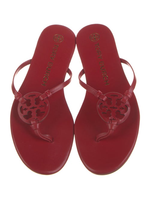 Tory Burch Leather Slides