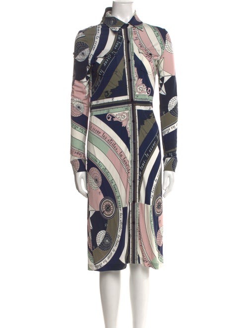 Tory Burch Printed Midi Length Dress