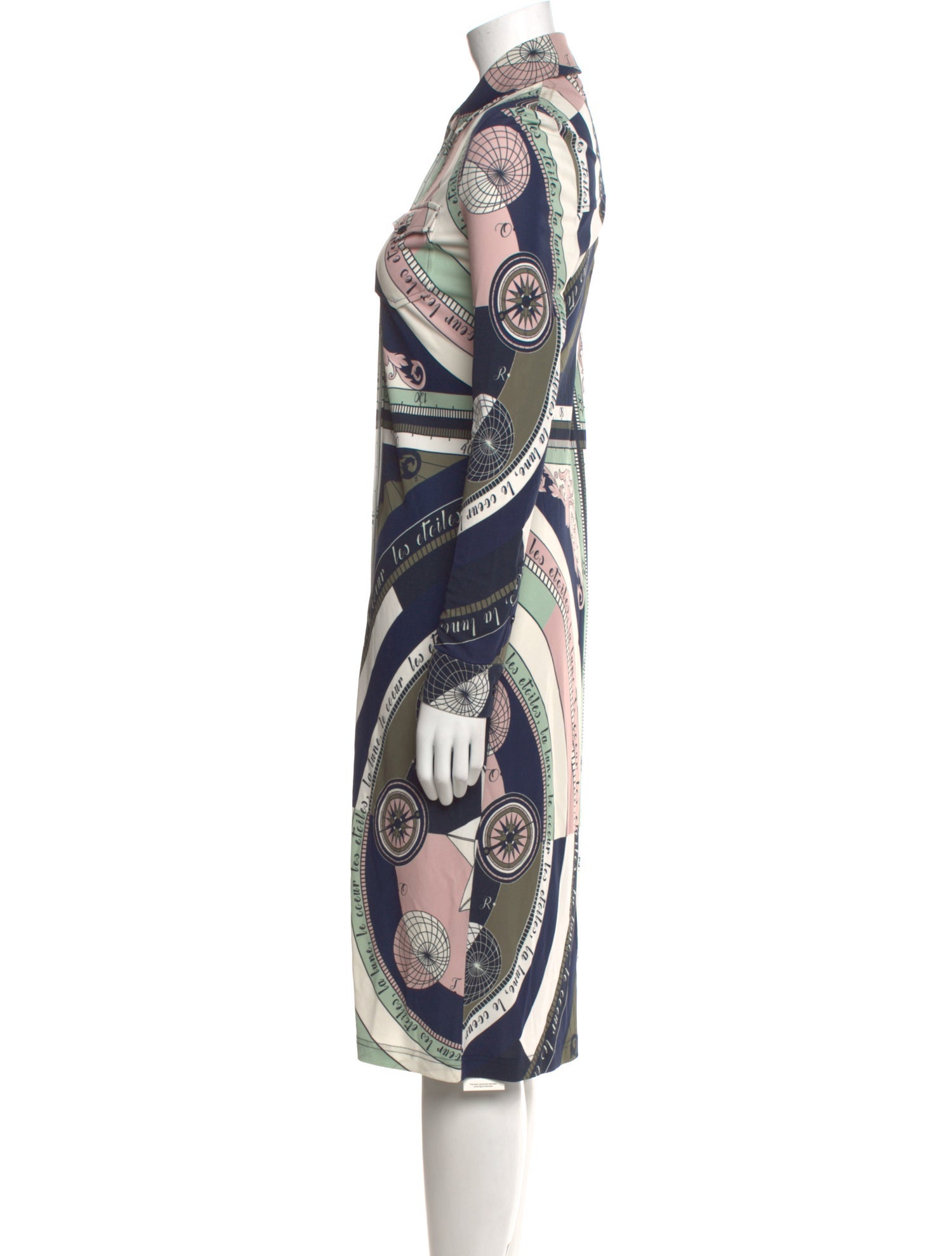 Tory Burch Printed Midi Length Dress