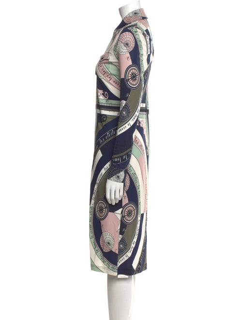 Tory Burch Printed Midi Length Dress