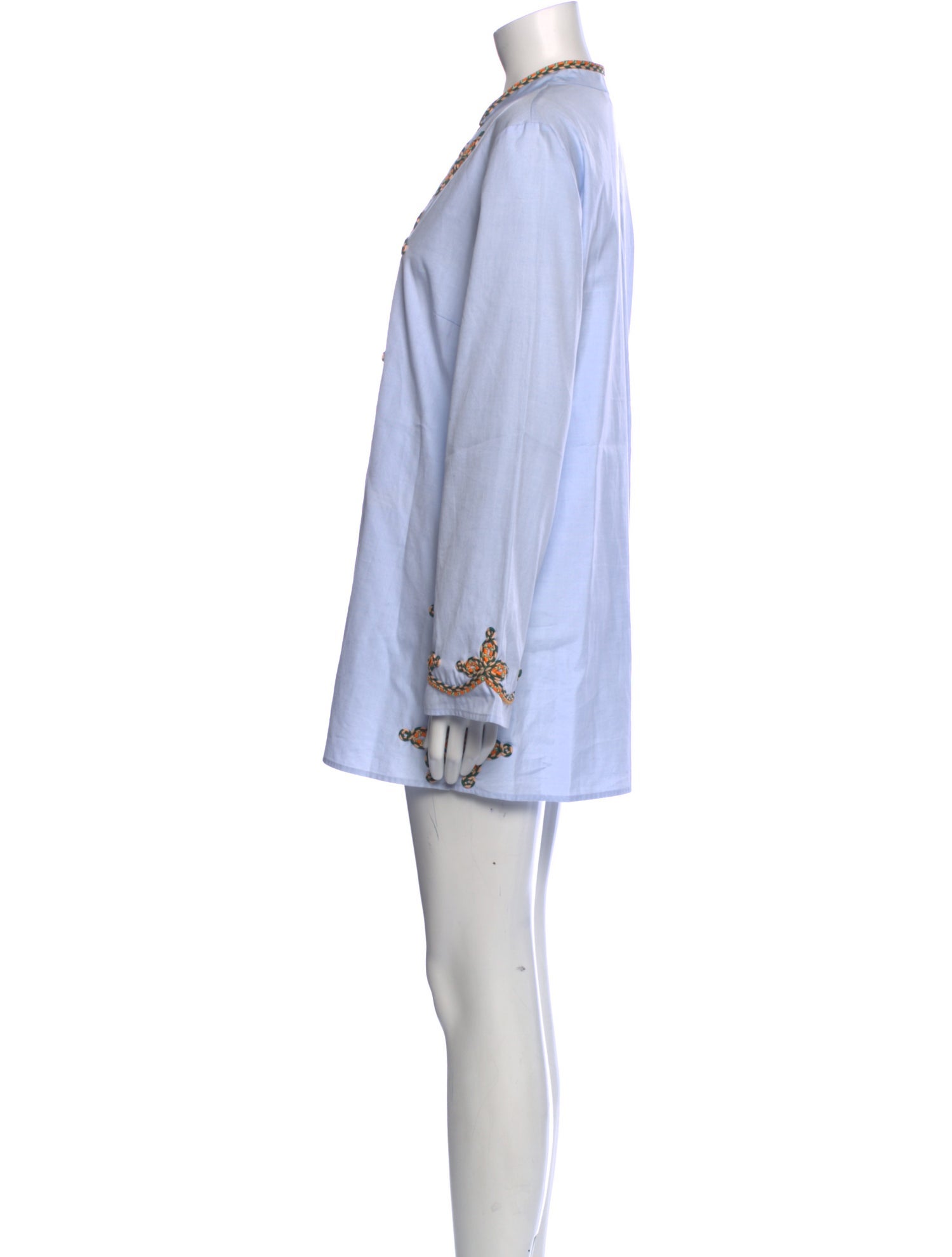 Tory Burch V-Neck Mini Dress