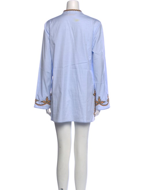 Tory Burch V-Neck Mini Dress