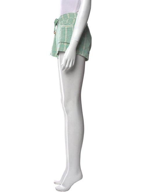 Tory Burch Striped Mini Shorts