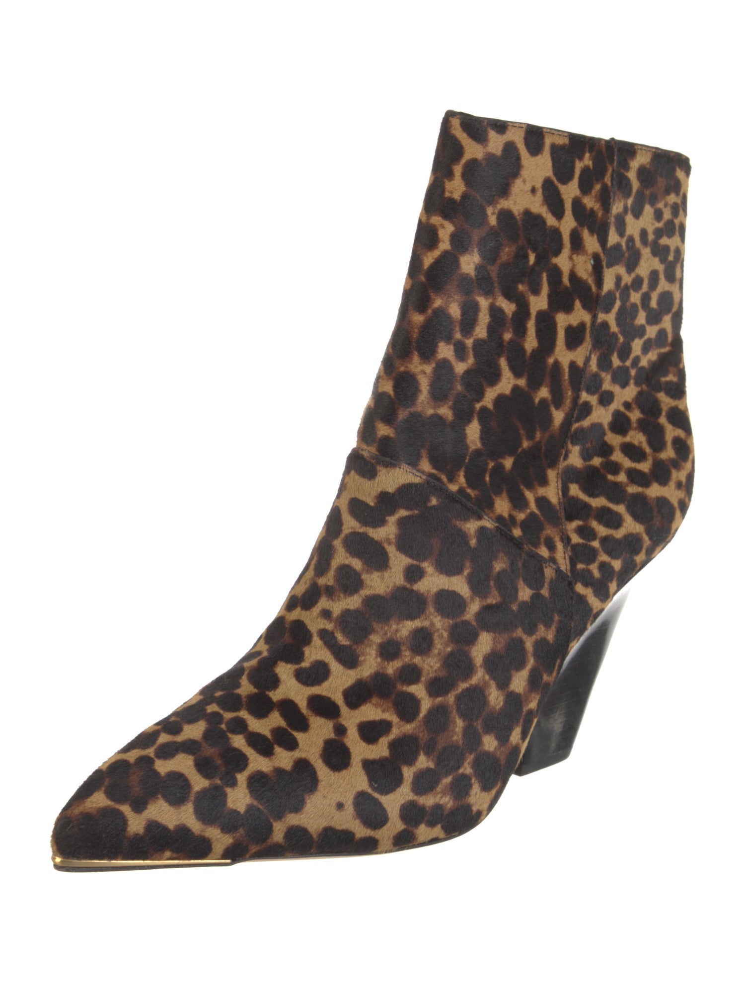 Tory Burch Ponyhair Animal Print Boots