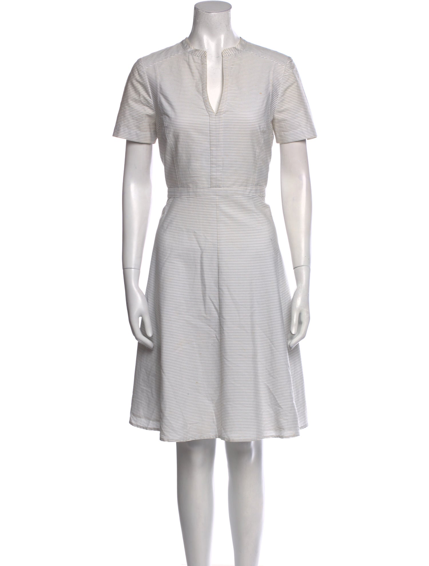 Tory Burch Striped Knee-Length Dress