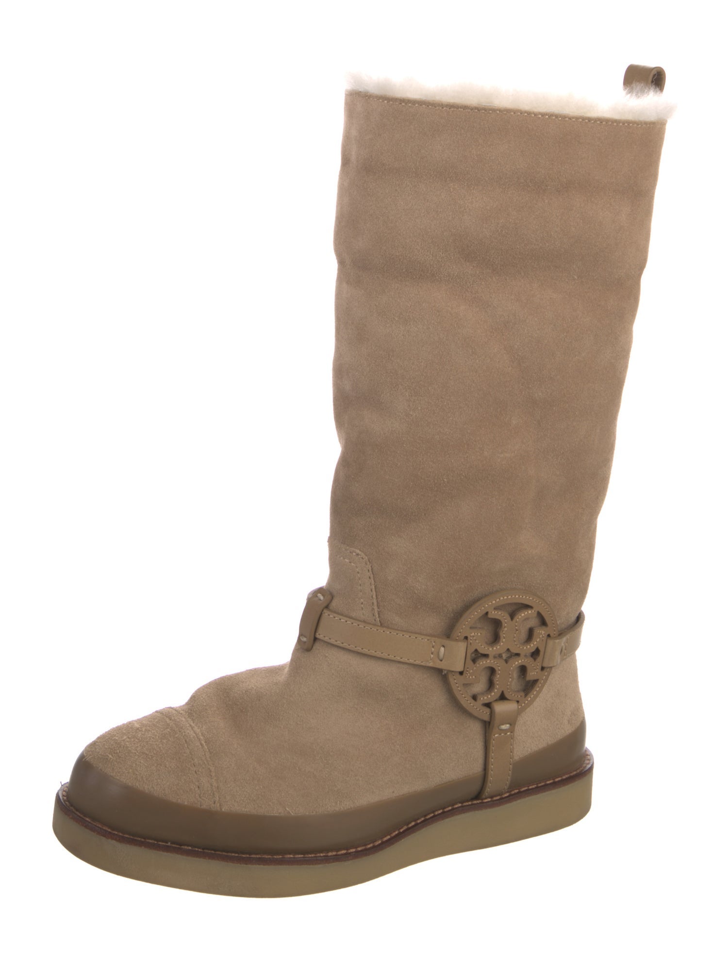 Tory Burch Suede Snow Boots