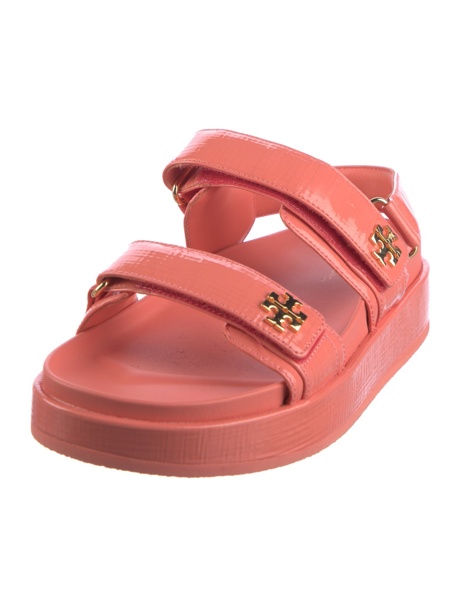 Tory Burch Patent Leather Slingback Sandals