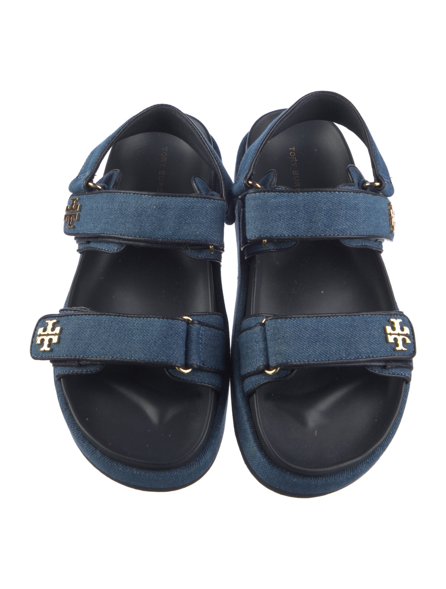 Tory Burch Leather Slides