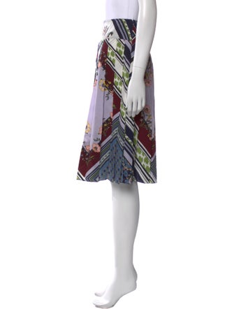 Tory Burch Silk Knee-Length Skirt