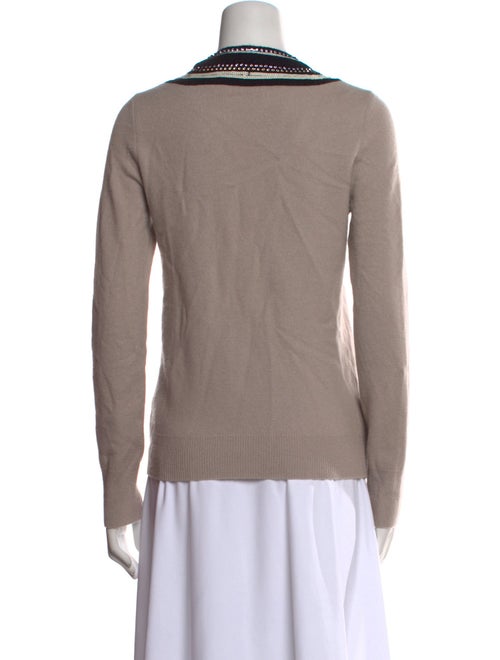Tory Burch Merino Wool V-Neck Sweater