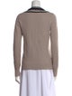 Tory Burch Merino Wool V-Neck Sweater