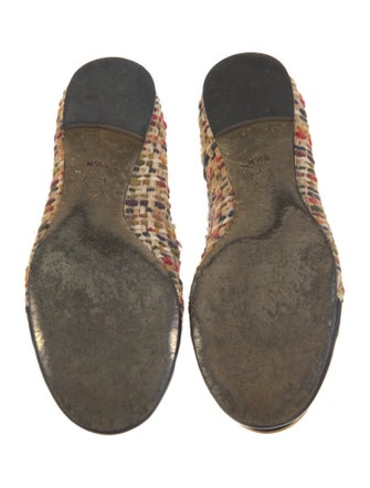 Tory Burch Tweed Printed Flats