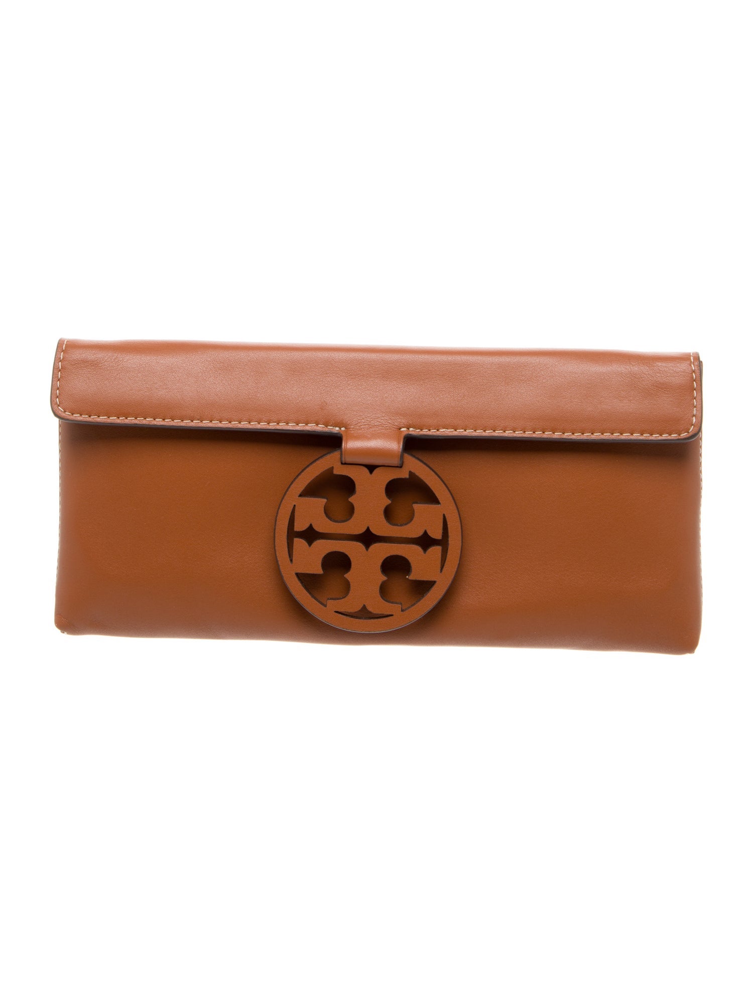 Tory Burch Leather Clutch w/ Tags