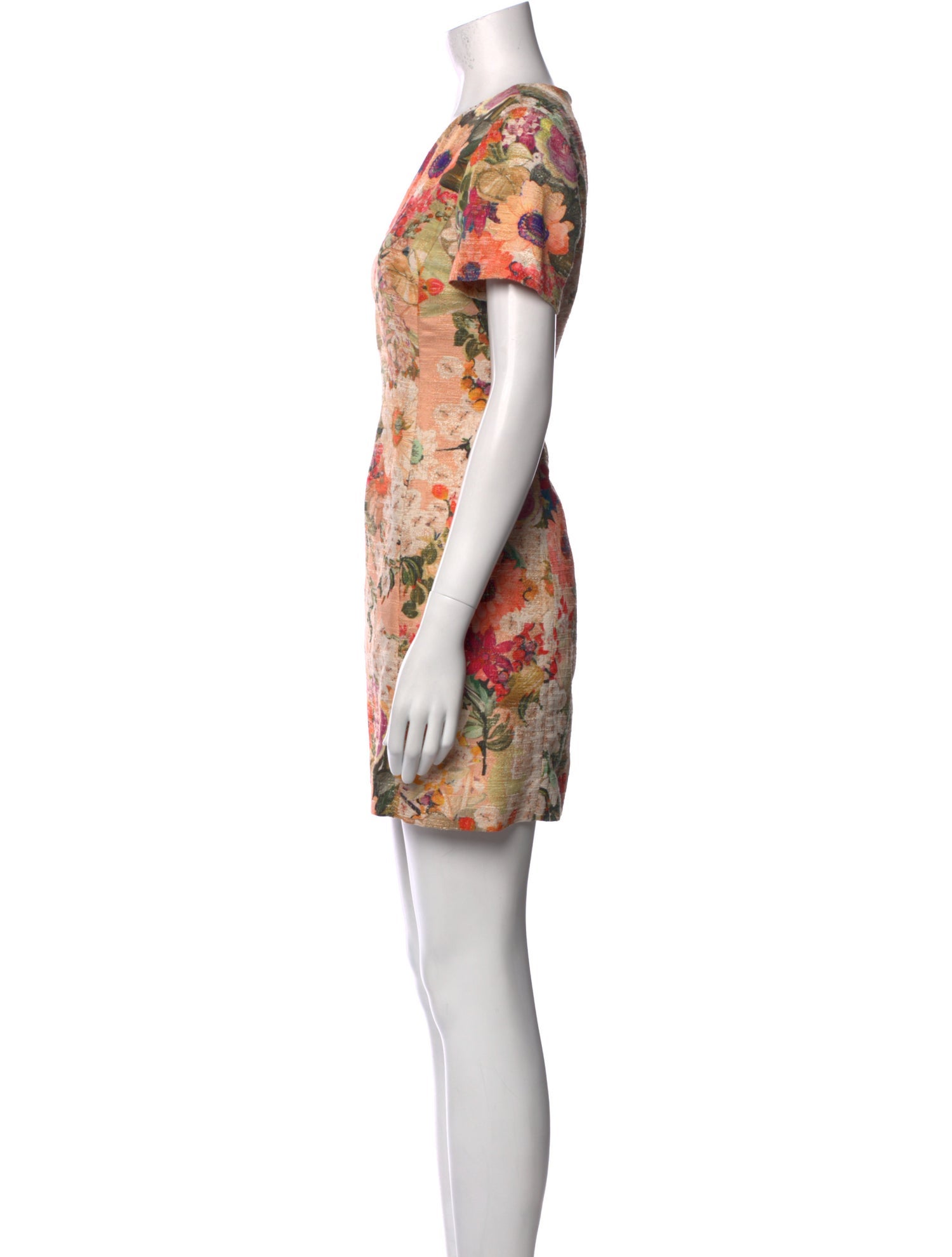 Tory Burch Floral Print Mini Dress