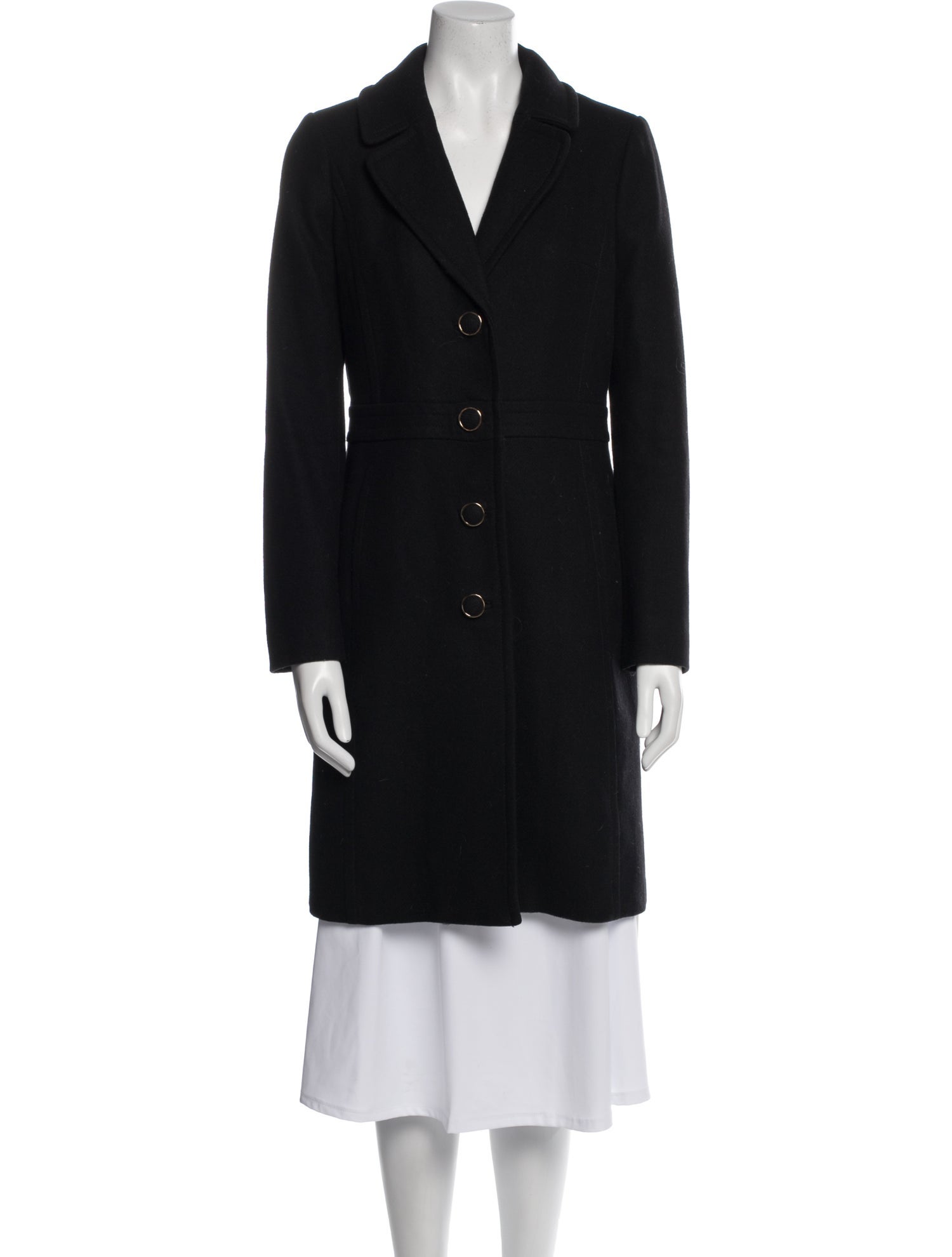 Tory Burch Wool Fur Coat