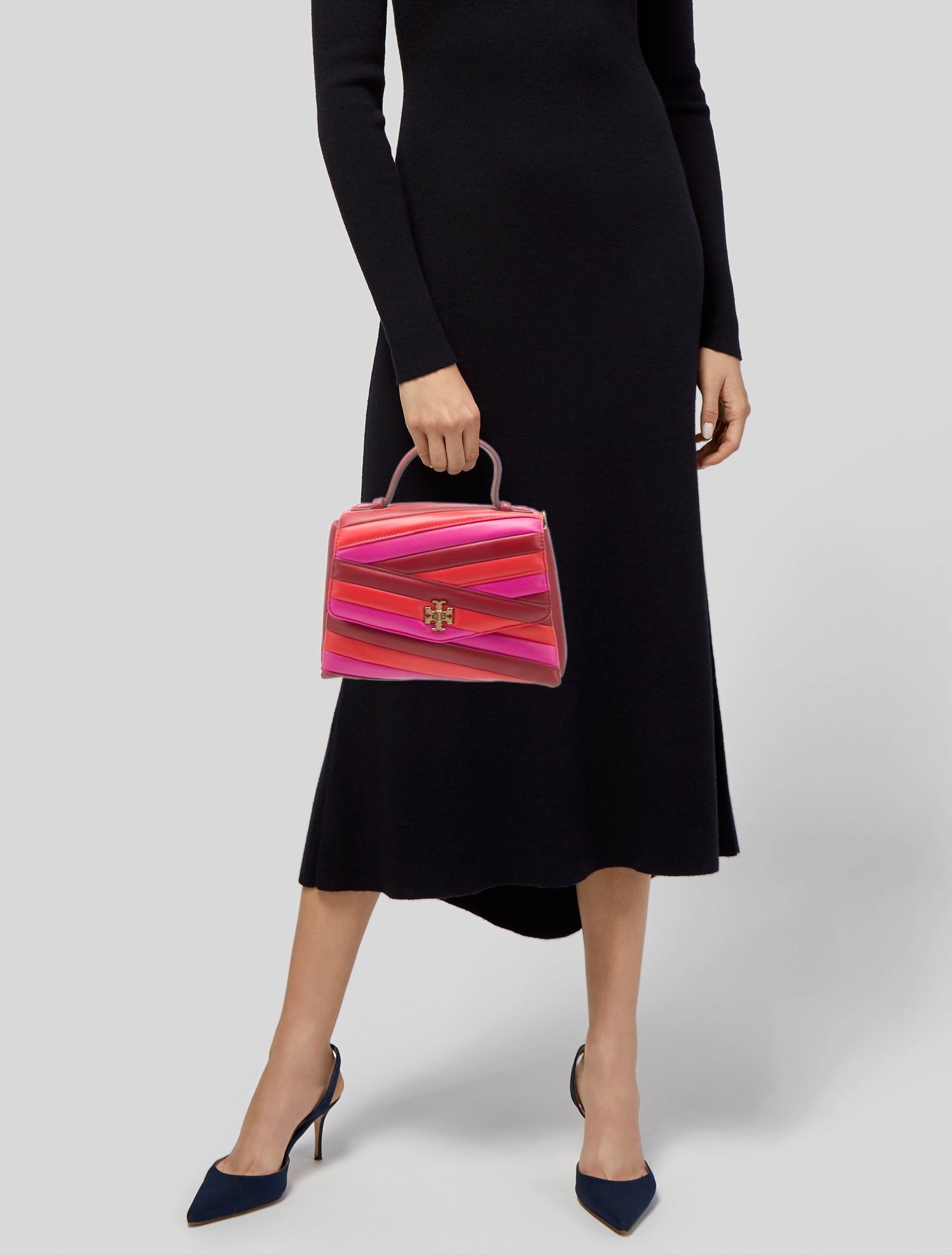 Tory Burch Leather Top Handle Bag