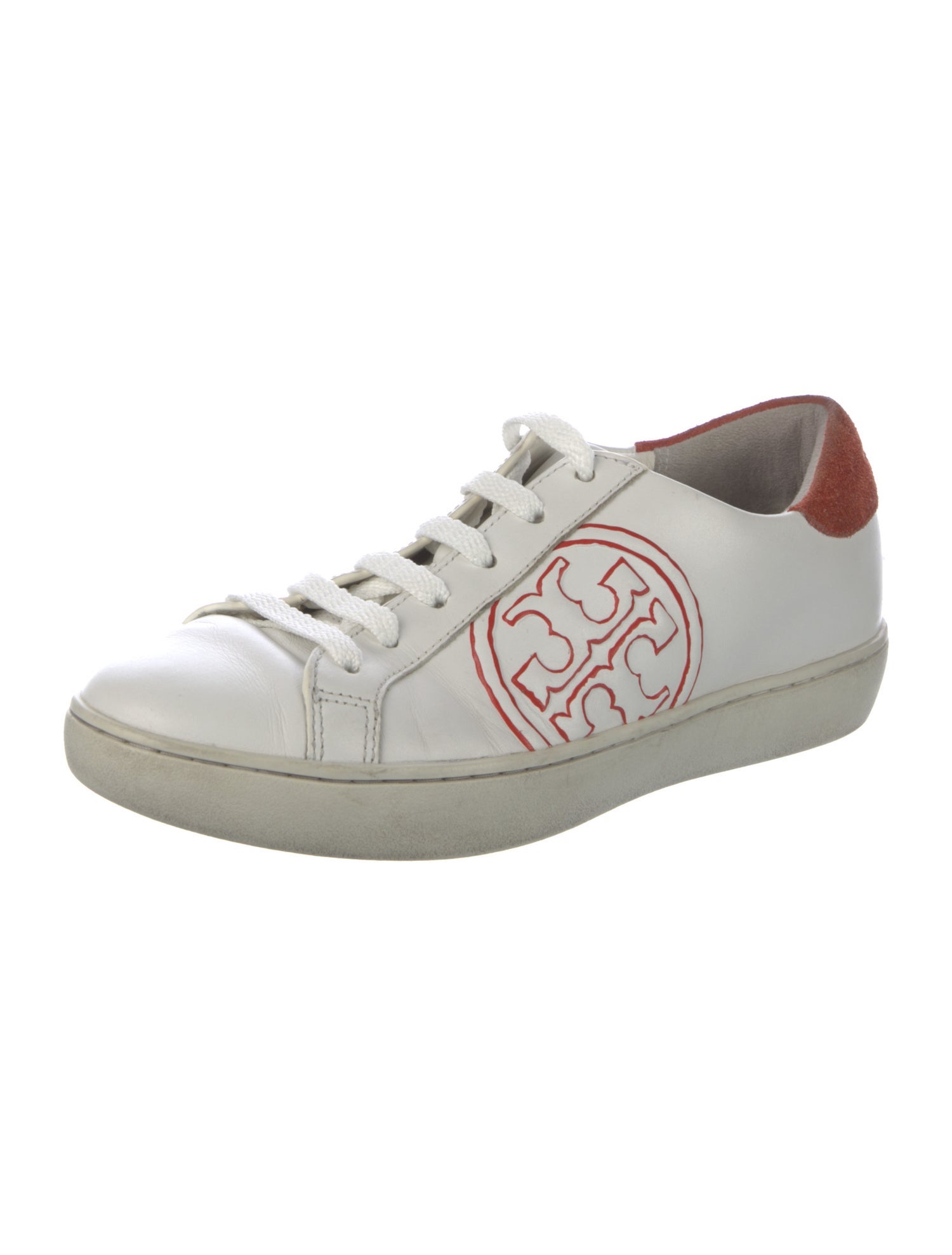 Tory Burch Leather Printed Sneakers