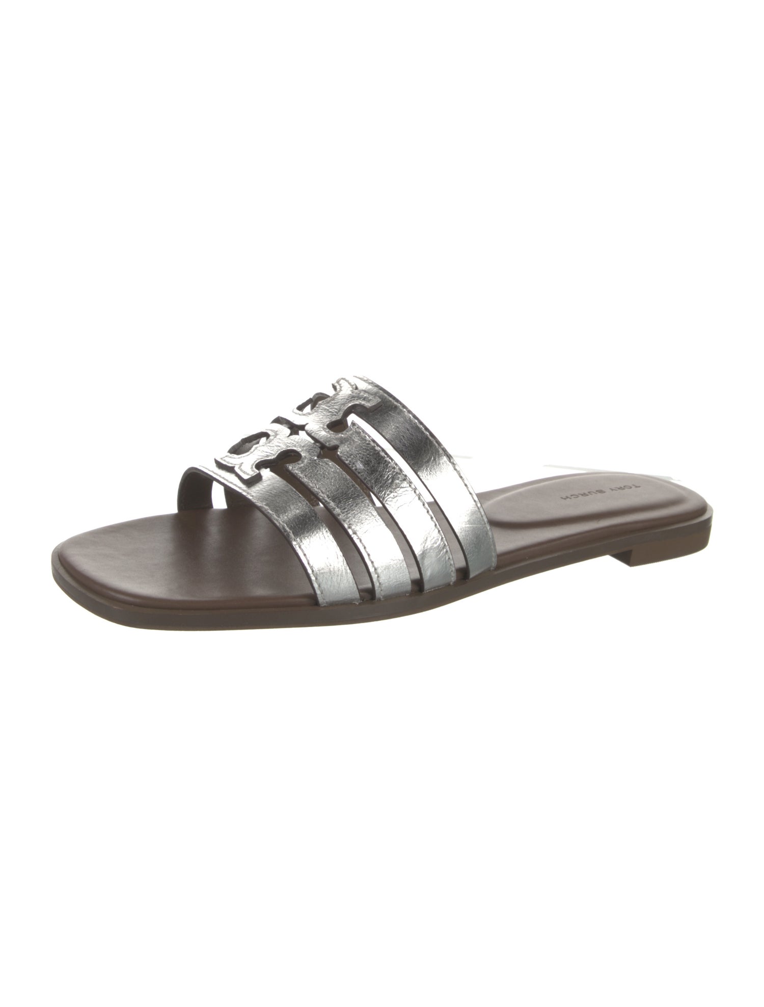 Tory Burch Leather Slides