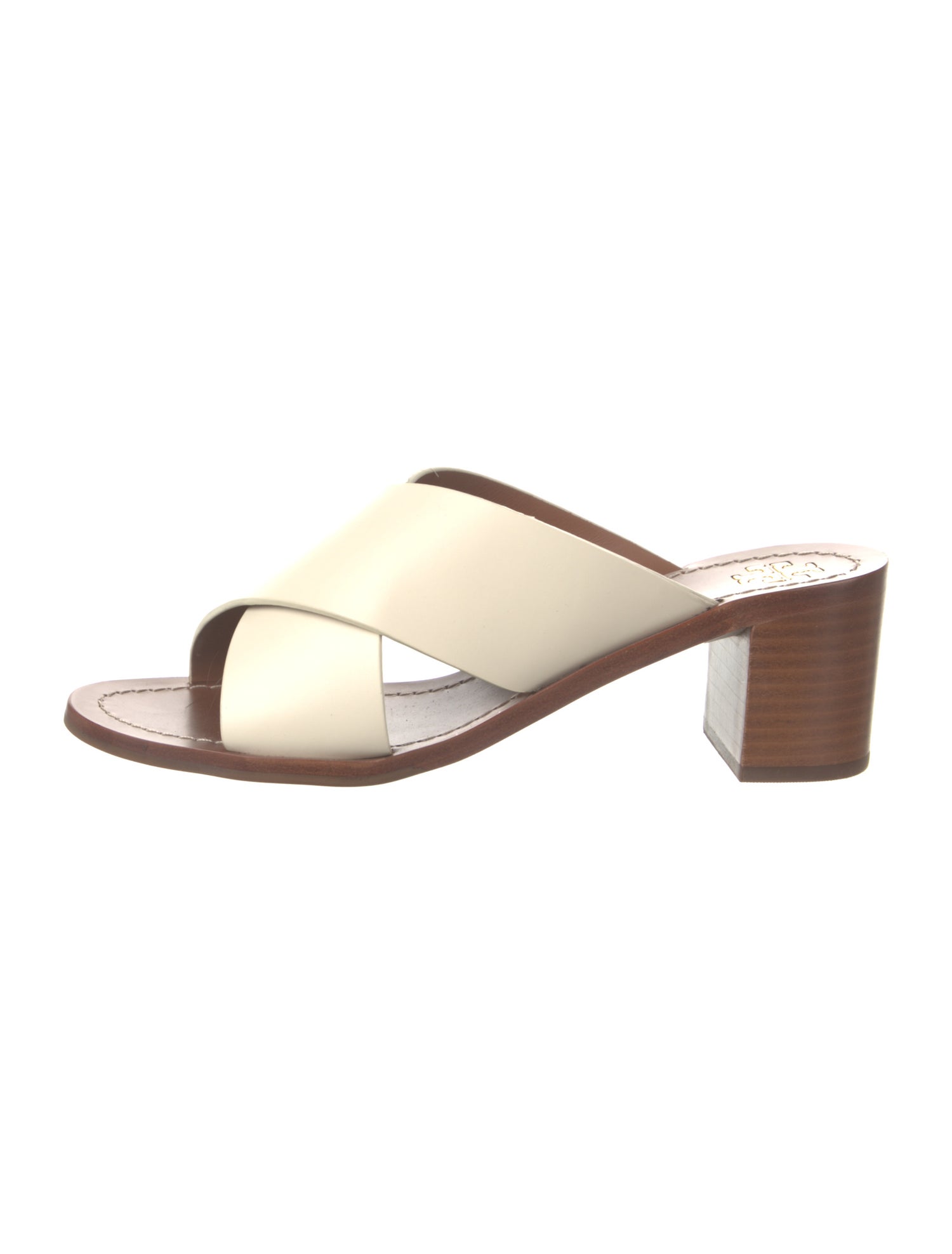 Tory Burch Leather Slides