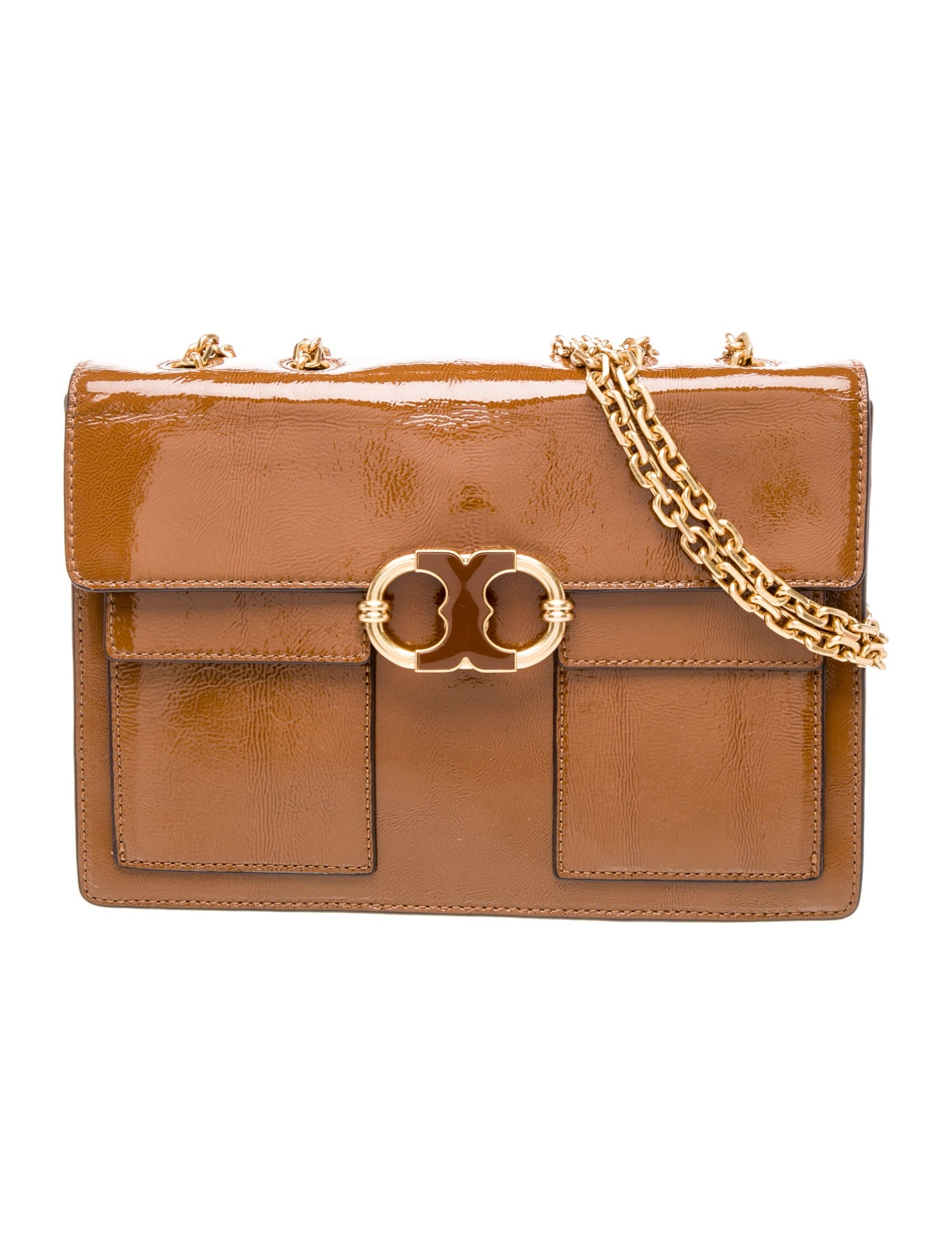 Tory Burch Patent Leather Shoulder Bag