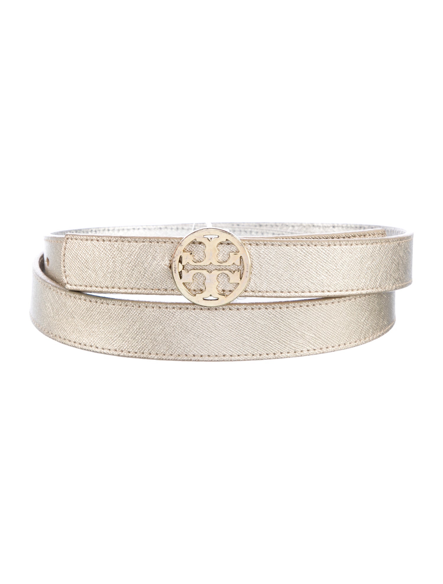 Tory Burch Skinny Leather Belt