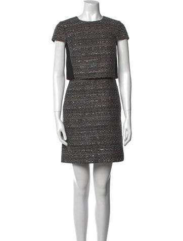 Tory Burch Dresses Tweed Pattern Mini Dress US 0 | XS