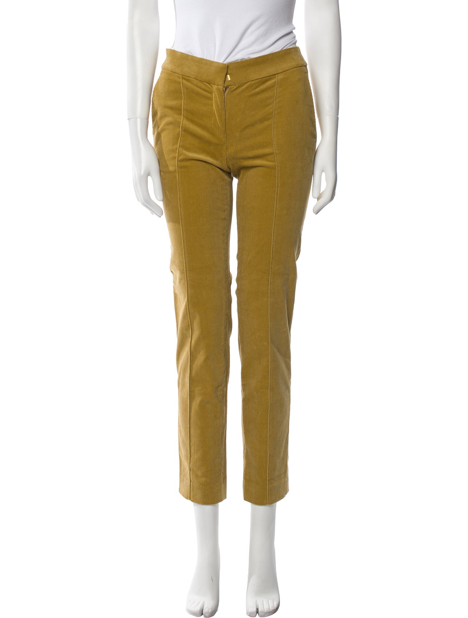 Tory Burch Corduroy Straight Leg Pants