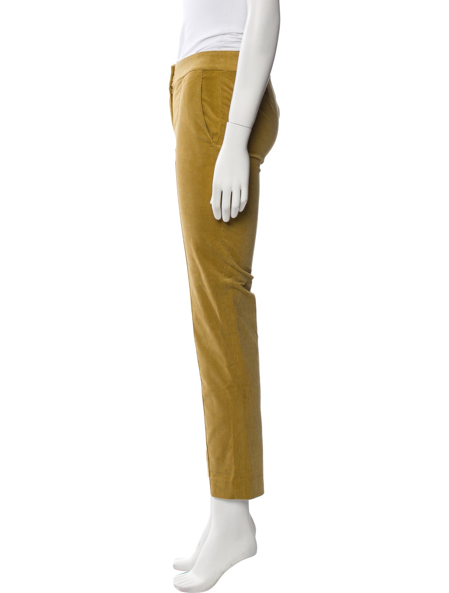 Tory Burch Corduroy Straight Leg Pants