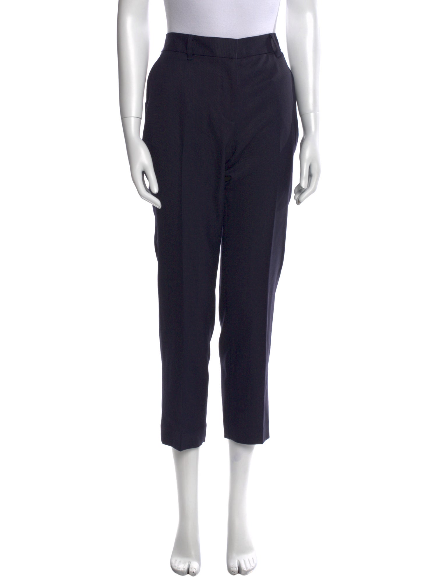 Tory Burch Wool Straight Leg Pants