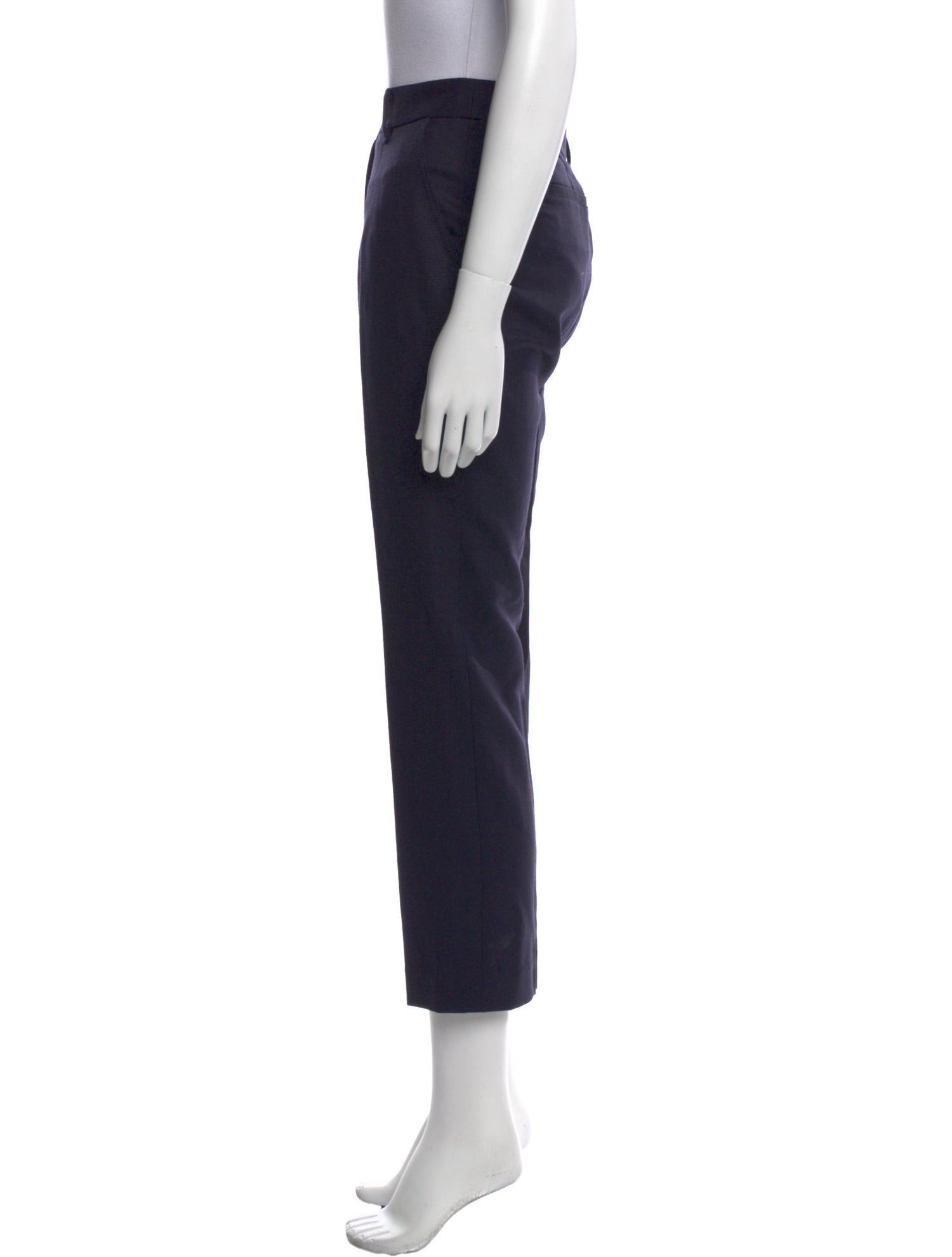 Tory Burch Wool Straight Leg Pants