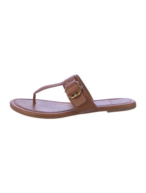 Tory Burch Leather Slides