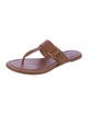 Tory Burch Leather Slides