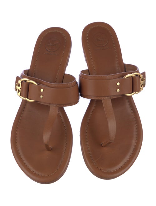Tory Burch Leather Slides