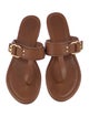 Tory Burch Leather Slides