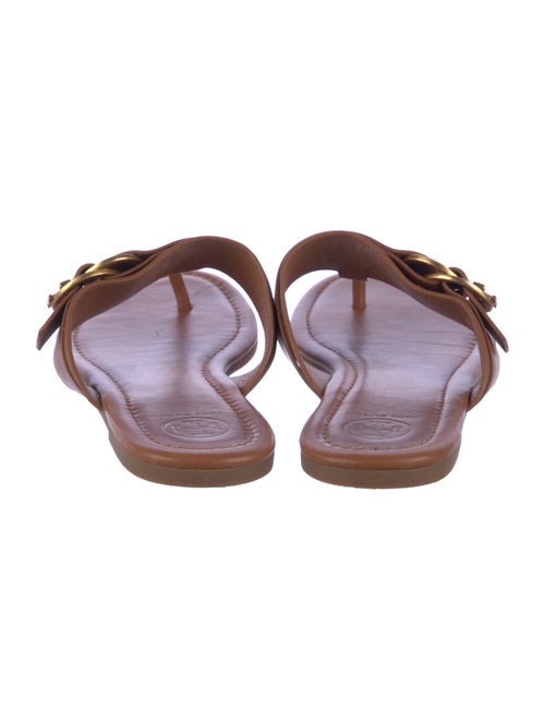 Tory Burch Leather Slides