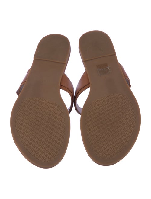 Tory Burch Leather Slides