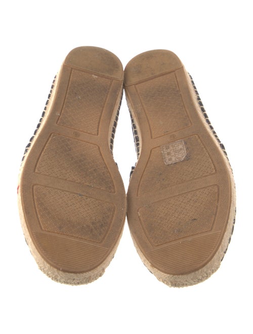 Tory Burch Canvas Printed Espadrilles